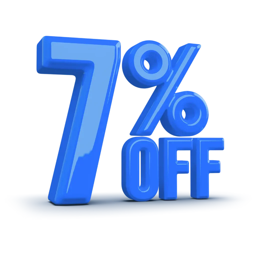 7% Off Extra