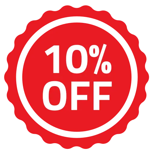 10% OFF Extra